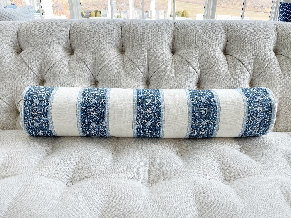 Holland & Sherry Jaipur Stripe Bolster