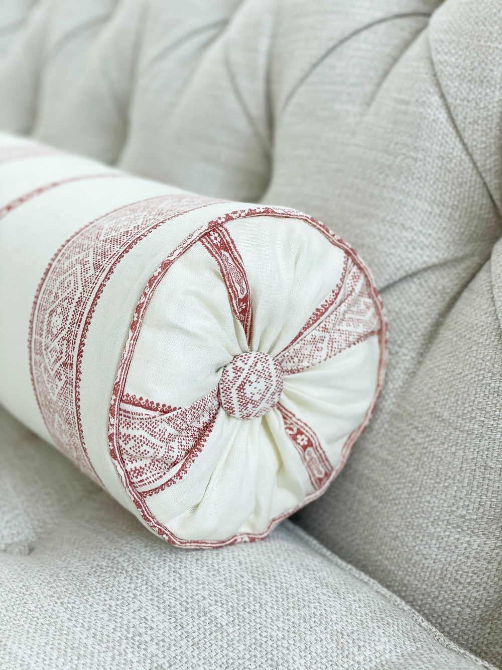 Carolina Irving Patmos Stripe Bolster