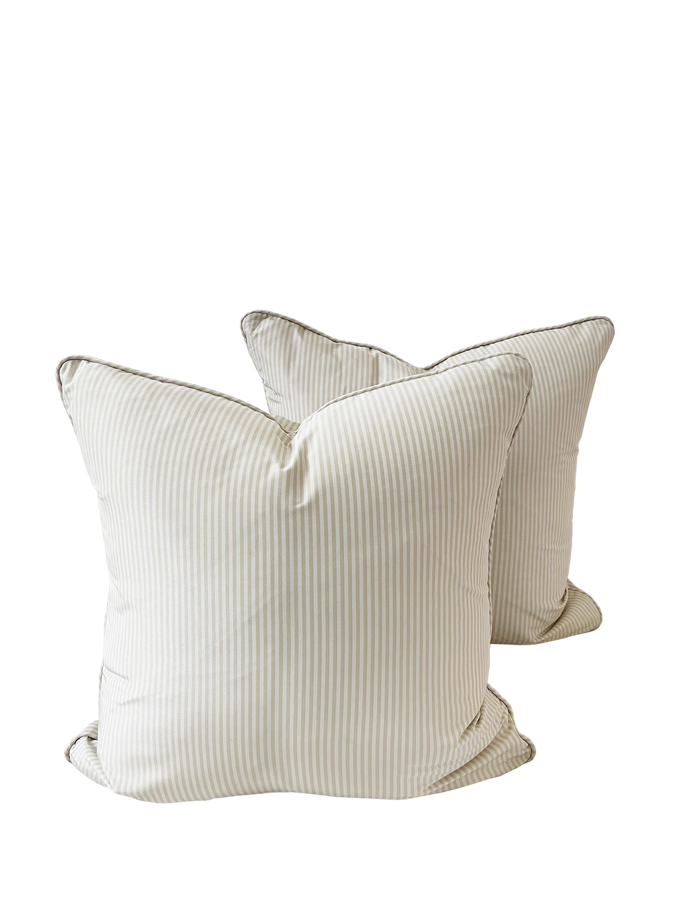 Stripes Pillow, Big Line Throw Pillow, Hand Drawn Linen Pillow