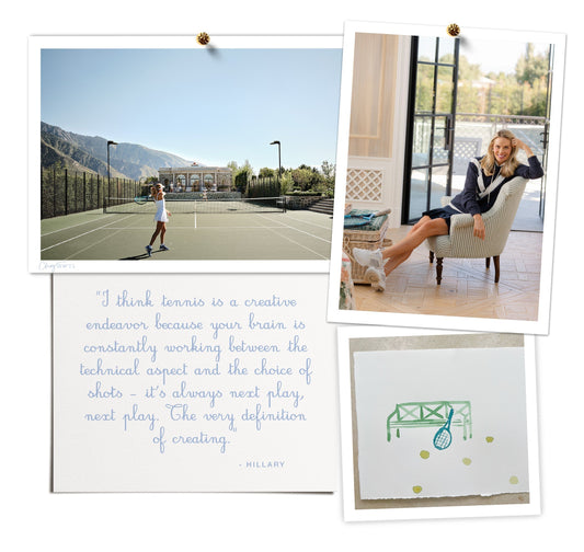 TENNIS AS A CREATIVE ENDEAVOR