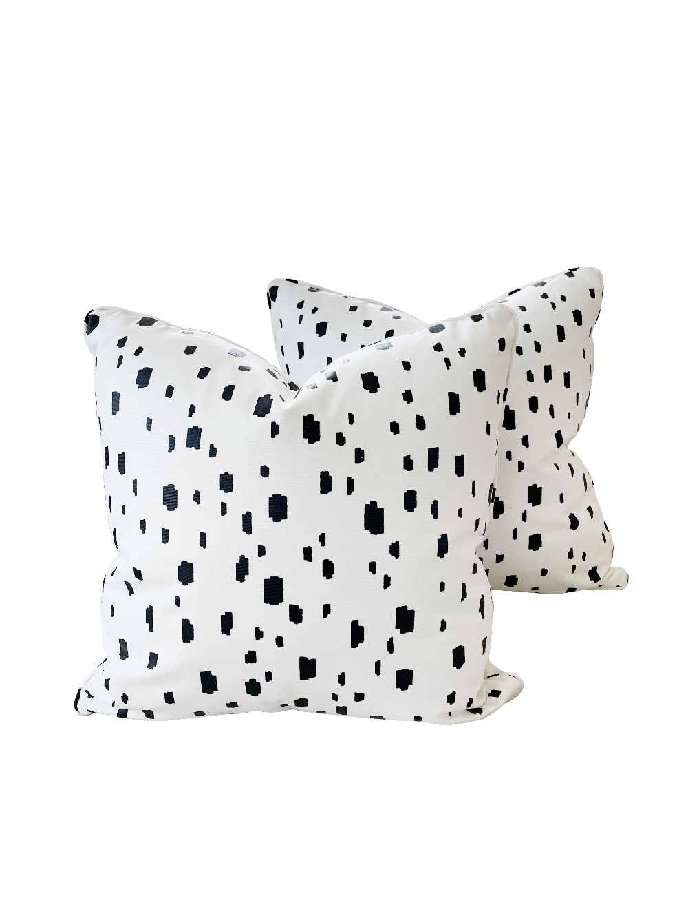 Caitlin Wilson Black Spotted Pillows