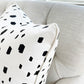 Caitlin Wilson Black Spotted Pillows
