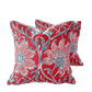 Soane Palampore Blossom with Contrast Welt Pillow